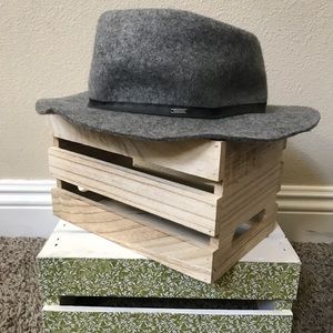 Volcom grey fedora wise brim